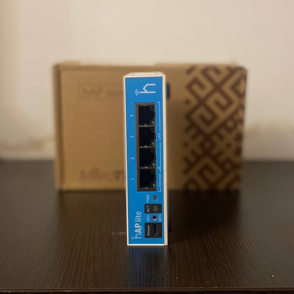 روتر میکروتیک RB941-2nD hAP lite اکبند - اکبند همراه کارتن